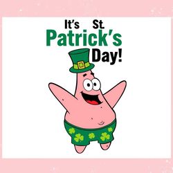 its st patricks day patrick star spongebob ,trending, mothers day svg, fathers day svg, bluey svg, mom svg, dady svg.jpg