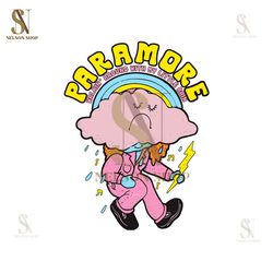 Paramore Walking Around With My Little Rain SVG, Sad Cloud Paramore 2023 This Is Why Tour 2023 SVG Cricut File