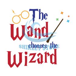 THe Wand Chooses The Wizard Harry Potter SVG