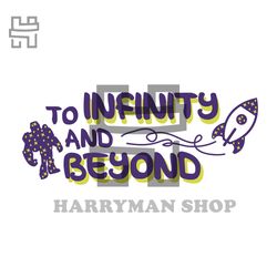 to infinity and beyond star cluster toy story buzz lightyear silhouette svg