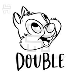 double chip & dale svg