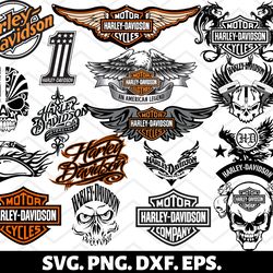 Harley Davidson svg, Harley Davidson png, Harley Davidson logo, Harley Davidson clipart, Harley Davidson cricut