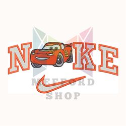 mcqueen nike embroidery design, mcqueen embroidery, embroidery file png