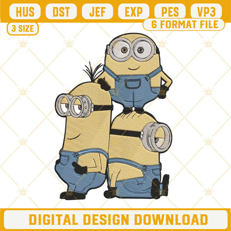 Minions Embroidery Designs, Minions Machine Embroidery Design.jpg