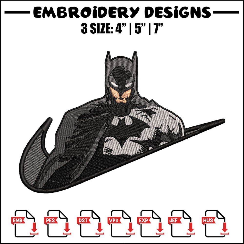 Batman Nike Logo embroidery design, Batman nike embroidery, Nike design, Logo shirt, movie shirt, digital download.jpg
