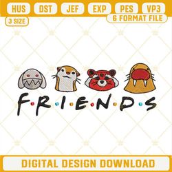 guardians of the galaxy friends embroidery designs, rocket lylla teefs and floor machine embroidery files.jpg