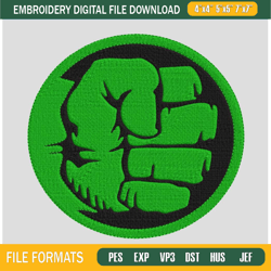 hulk embroidery design super hero embroidery machine