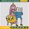 Jake And Finn And Princess Adventure Time Embroidery Designs.jpg