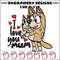 Bluey I Love You Mum Embroidery, Bluey Embroidery, Embroidery File, cartoon shirt, cartoon design, Digital download..jpg