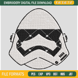 stormtrooper easter egg embroidery designs