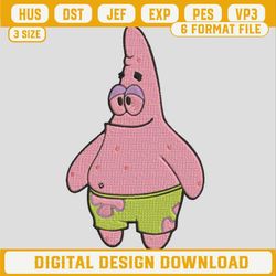 patrick star embroidery design, spongebob squarepants embroidery design.jpg