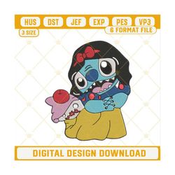 stitch as snow white machine embroidery design file.jpg