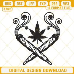 marijuana joint embroidery designs, weed embroidery files.jpg