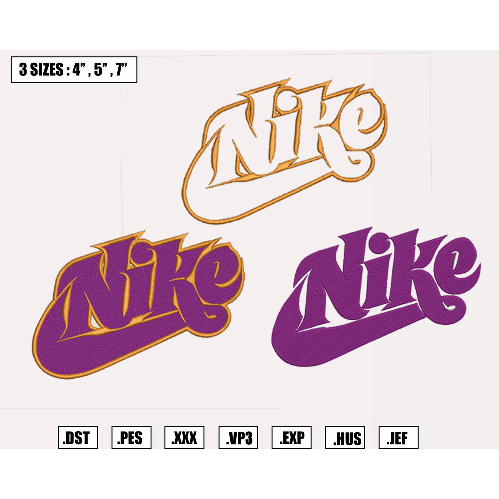 3 Logo Nike Embroidery Designs, Machine Embroidery Design File, Pes, Dst, Jef, Vp3, Exp, Hus, Instant Download.png