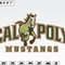 Cal Poly Mustangs Embroidery Designs, Machine Embroidery Files, NCAA Embroidery Files.png