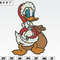 Donna Duck Christmas Embroidery Designs, Machine Embroidery Files, Christmas Embroidery Files.png