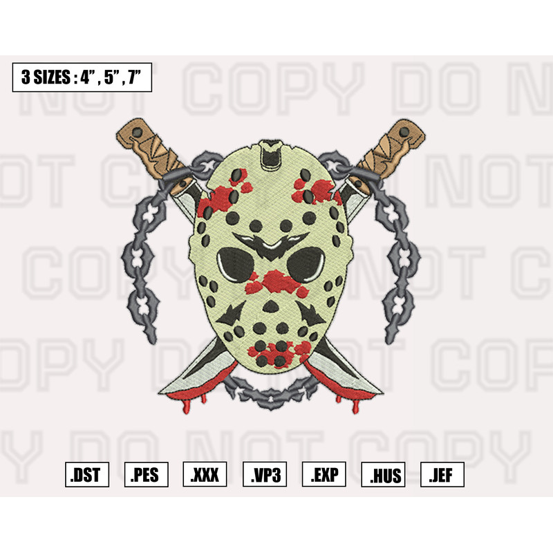 Halloween Horror Embroidery Designs, Retro Horror Bloody Knife Killer Digital Embroidery Machine Design Files.png