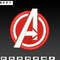 Logo Marvel's Avengers Embroidery Designs, Machine Embroidery Files, Marval Embroidery Files.png