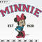 Minnie Mouse Est 1928 Embroidery Designs, Machine Embroidery Files, Disney Embroidery Files.png