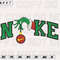 Nike Grinch Hand Embroidery Designs, Machine Embroidery Files, Christmas Embroidery Files.png