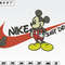 Nike Mickey Mouse Embroidery Designs, Machine Embroidery Files, Nike Disney Embroidery Files 3.png