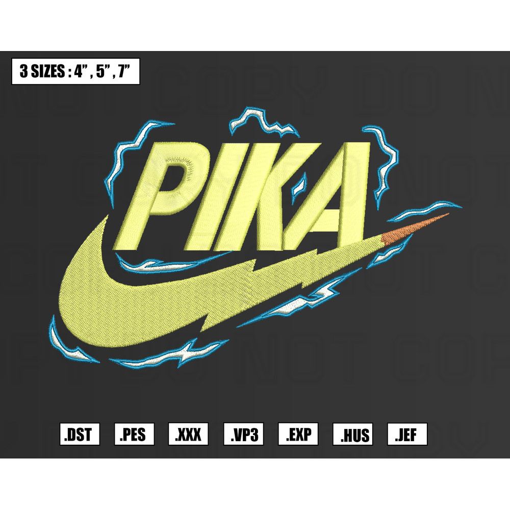Nike x Pikachu Logo Embroidery Machine Designs Instant Digital Download Pes File.png