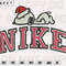 Snoopy Nike Christmas Embroidery Designs, Machine Embroidery Files, Christmas Embroidery Files.png
