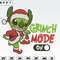 Stitch X Grinch Mode On Christmas Embroidery Designs, Machine Embroidery Files, Christmas Embroidery Files.png