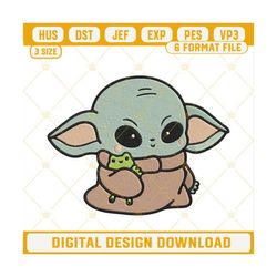 baby yoda and frog embroidery designs, star wars grogu machine embroidery files.jpg