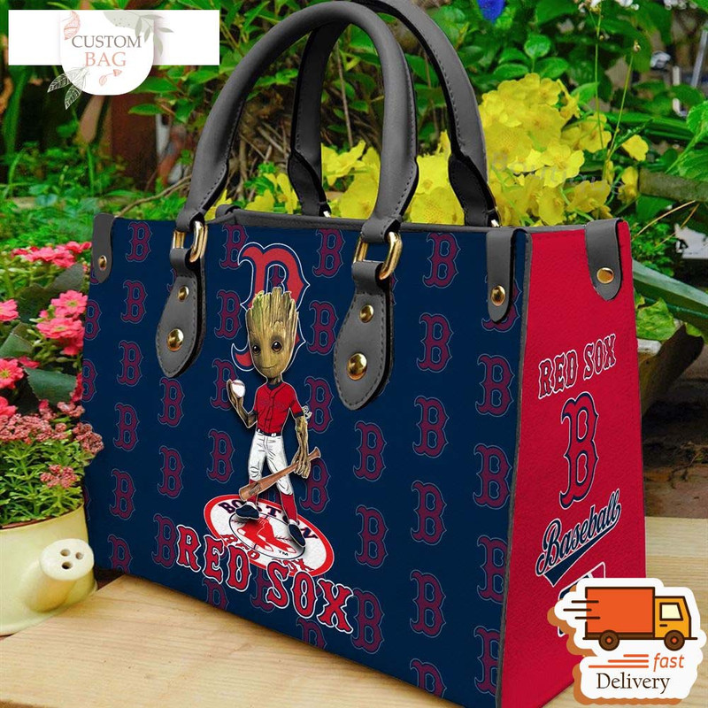 BAG10100A39-Boston_Red_Sox_Groot_Women_Leather_Hand_bag,leather_bag,_custom_bag,_birthday_gift,_gift_for_mom,_nfl_bag,_bag_sport,Ncaa_Bag,_cartonn_Bag,_Hallowee