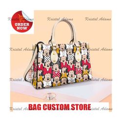 cute minnie collection handbag, anniversary mickey handbag, disney lea.jpg