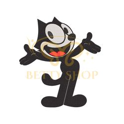 felix the cat embroidery design png