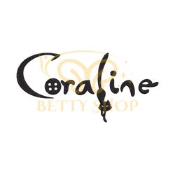 coraline logo cat machine embroidery design file