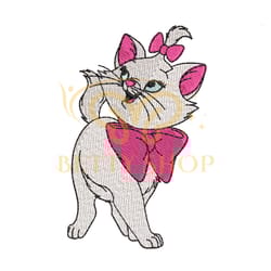 disney animated marie aristocats embroidery png