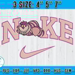 nike alice in wonderland embroidery, disney nike embroidery design