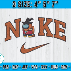 nike aiden embroidery, among us embroidery, embroidery pattern