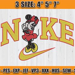 nike x dasiy duck embroidery, nike cartoon embroidery, mickey mouse embroidery