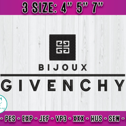 bijoux givenchy embroidery, logo fashion embroidery, logo fashion