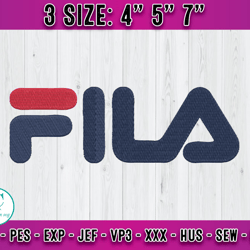 filla embroidery, logo fashion emboridery, embroidery pattern