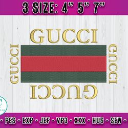 gucci embroidery machine, gucci logo embroidery, logo fashion embroidery