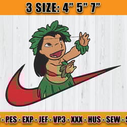 nike lilo embroidery, nike disney, lilo and stitch embroidery