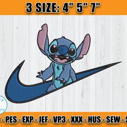 nike stitch embroidery, embroidery applique, lilo and stitch embroidery