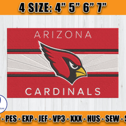 Cardinals Embroidery, NFL Cardinals Embroidery, NFL Machine Embroidery Digital 02 by Webb store