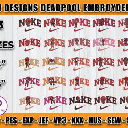 bundle 23 design deadpool embroidery, embroidery file