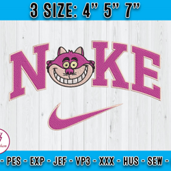 nike alice in wonderland embroidery, disney characters embroidery machine