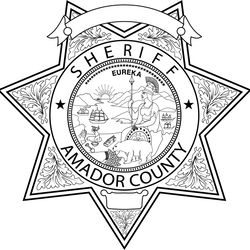 amador county blank,outline vector,svg badge, dxf, cnc router file, laser engraving, cricut, ezcad, digital cutting file