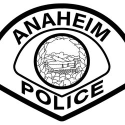 anaheim police patch blank,outline vector,svg badge, dxf, cnc router file, laser engraving, cricut, ezcad, digital cutti