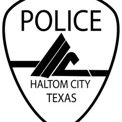 texas haltom city police patch vector file blank,outline vector,svg badge, dxf, cnc router file, laser engraving