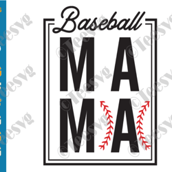 baseball mama svg sports mom svg shirt gift png cricut cut file