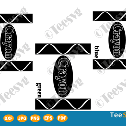 crayon box svg halloween crayon costume couple group